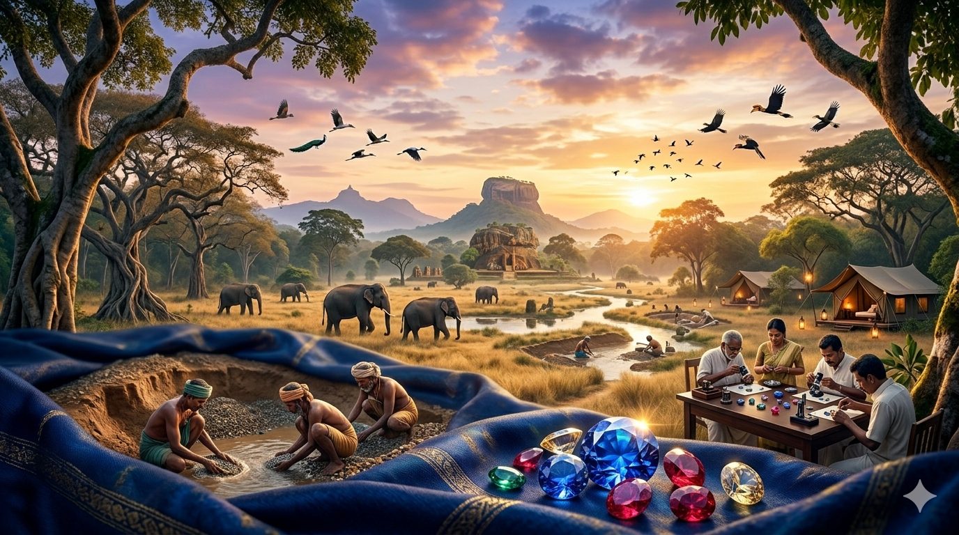 15-Day The Treasure of Ceylon Gem Tour