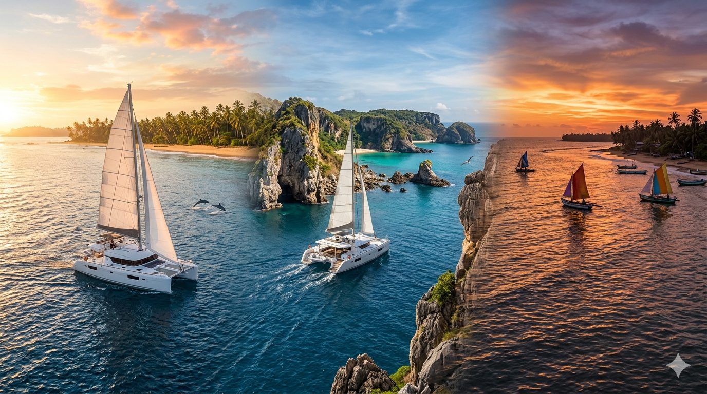 Three-Coast 15-Day Sailing Itinerary